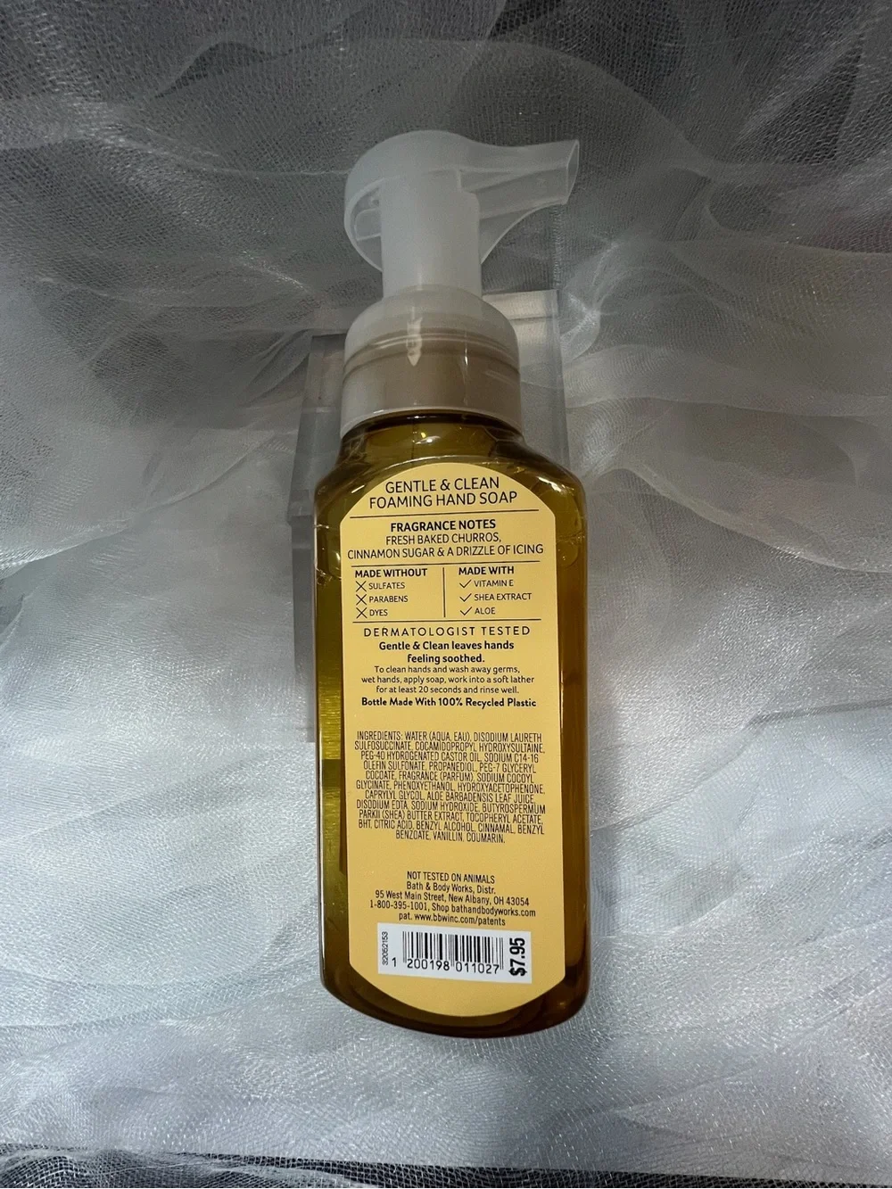 Lot of 5 Bath & Body Works Gentle & Clean Foaming Hand Soaps (FL1081)